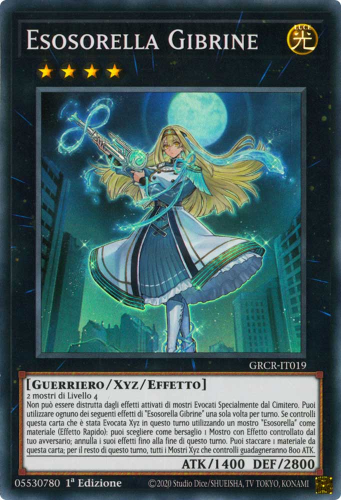 GRCR-IT019 Esosorella Gibrine super rara 1a Edizione (IT) -NEAR MINT-