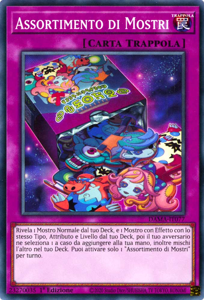 DAMA-IT077 Assortimento di Mostri comune 1a Edizione (IT) -NEAR MINT-