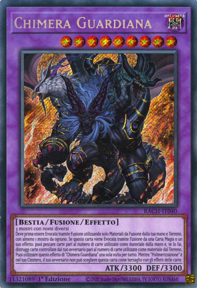 BACH-IT040 Chimera Guardiana rara segreta 1a Edizione (IT) -NEAR MINT-