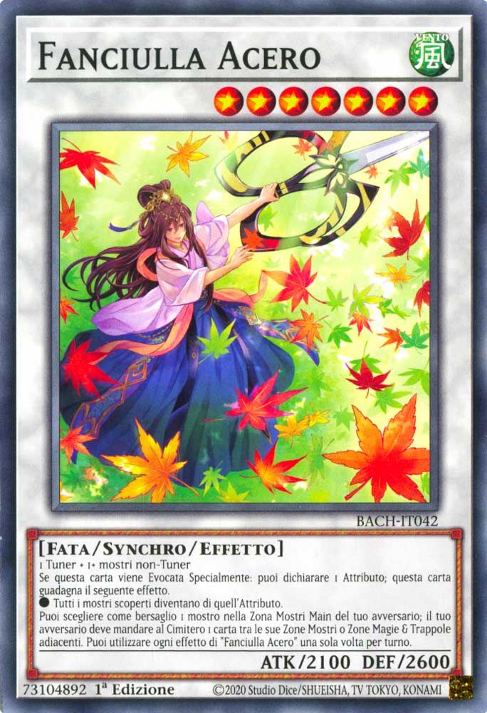BACH-IT042 Fanciulla Acero comune 1a Edizione (IT) -NEAR MINT-