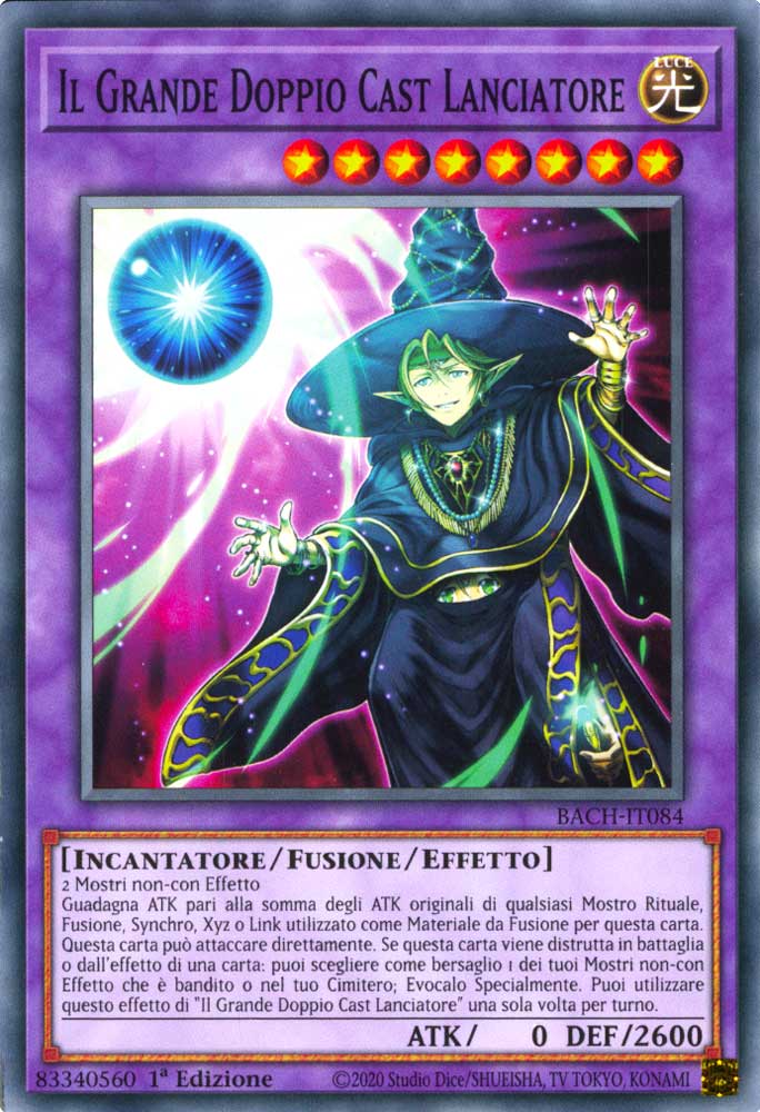 BACH-IT084 Il Grande Doppio Cast Lanciatore comune 1a Edizione (IT) -NEAR MINT-