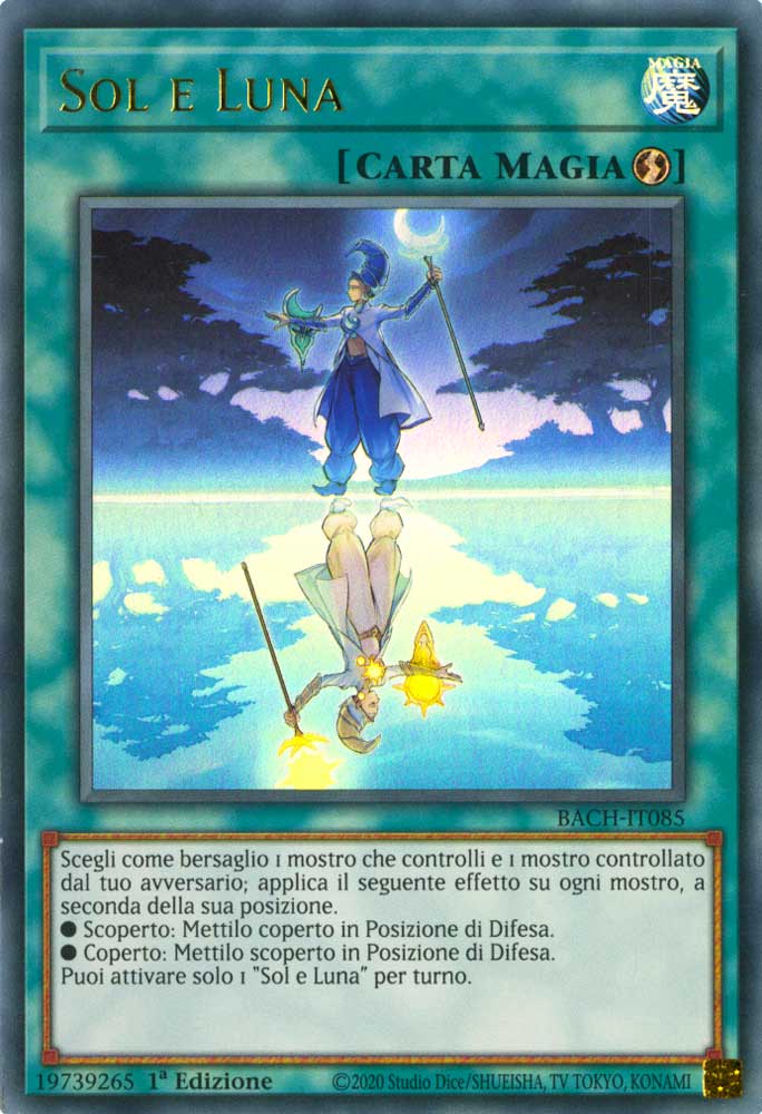 BACH-IT085 Sol e Luna ultra rara 1a Edizione (IT) -NEAR MINT-