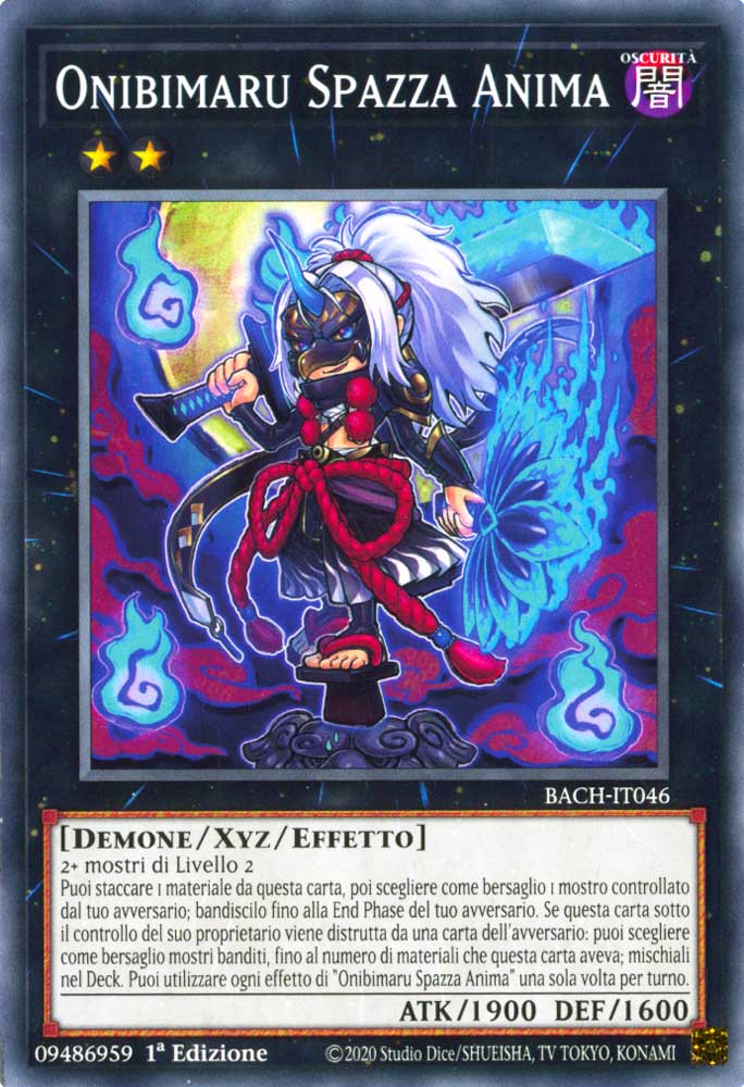BACH-IT046 Onibimaru Spazza Anima comune 1a Edizione (IT) -NEAR MINT-