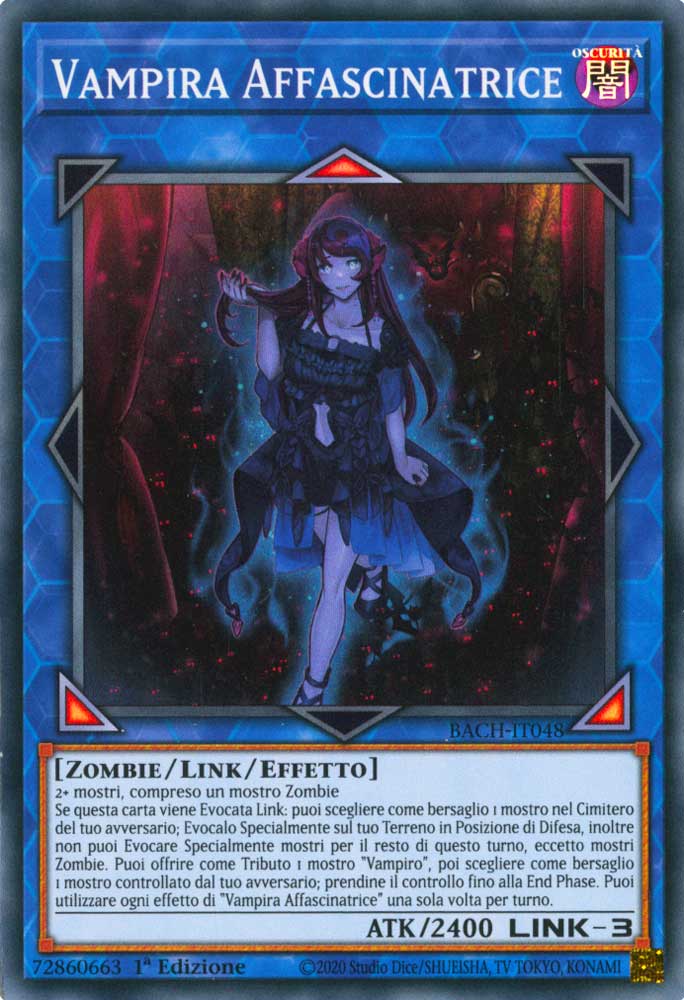 BACH-IT048 Vampira Affascinatrice super rara 1a Edizione (IT) -NEAR MINT-