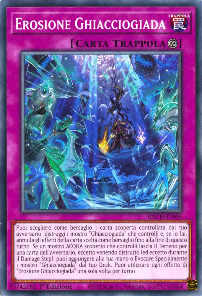 BACH-IT066 Erosione Ghiacciogiada comune 1a Edizione (IT) -NEAR MINT-