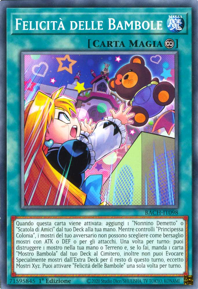 BACH-IT098 Felicita' delle Bambole comune 1a Edizione (IT) -NEAR MINT-