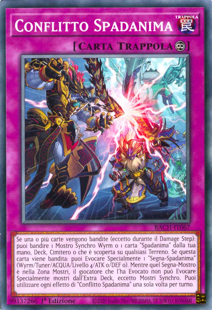 BACH-IT067 Conflitto Spadanima comune 1a Edizione (IT) -NEAR MINT-