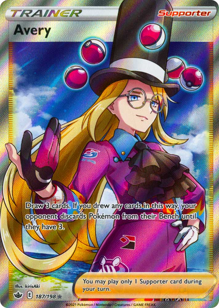 187 / 198 Avery Ultra Rara Full Art foil (EN) -NEAR MINT-