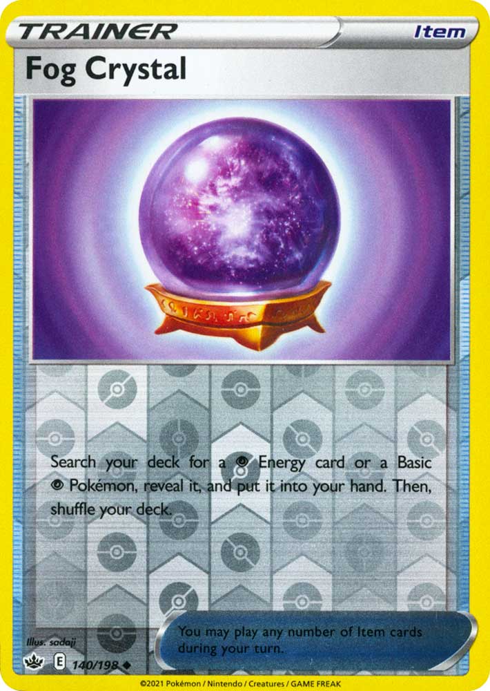 140 / 198 Fog Crystal Non Comune Reverse foil (EN) -NEAR MINT-