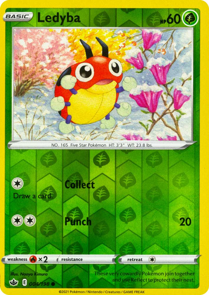 004 / 198 Ledyba Comune Reverse foil (EN) -NEAR MINT-