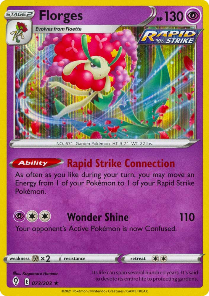 073 / 203 Florges Rara Holo foil (EN) -NEAR MINT-