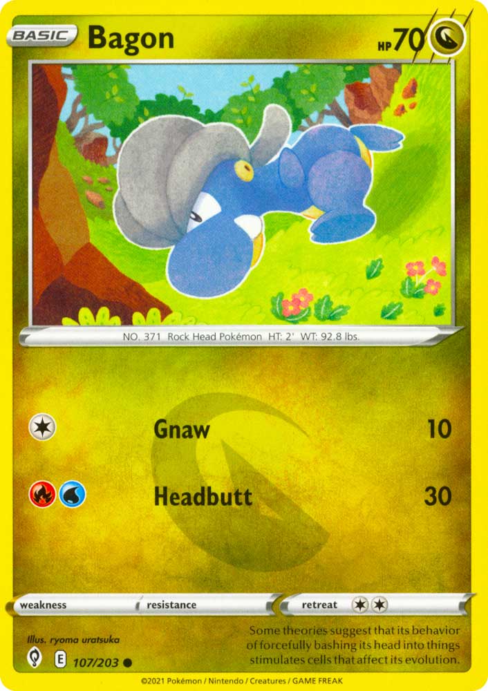 107 / 203 Bagon Comune normale (EN) -NEAR MINT-