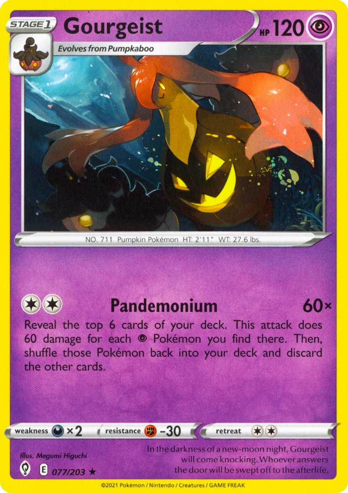 077 / 203 Gourgeist Rara normale (EN) -NEAR MINT-