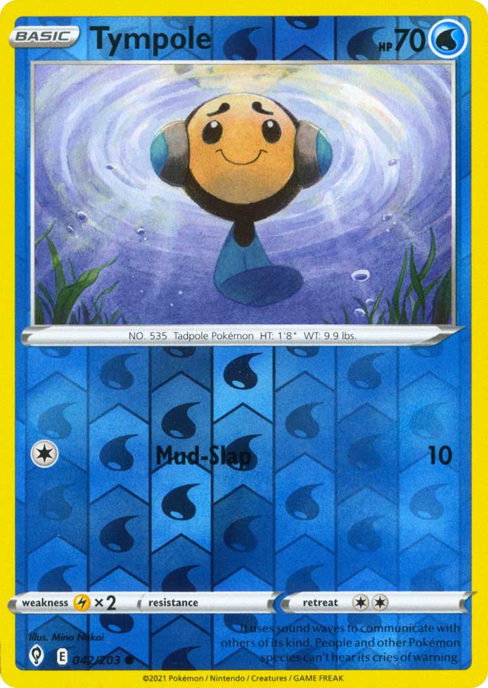 042 / 203 Tympole Comune Reverse foil (EN) -NEAR MINT-