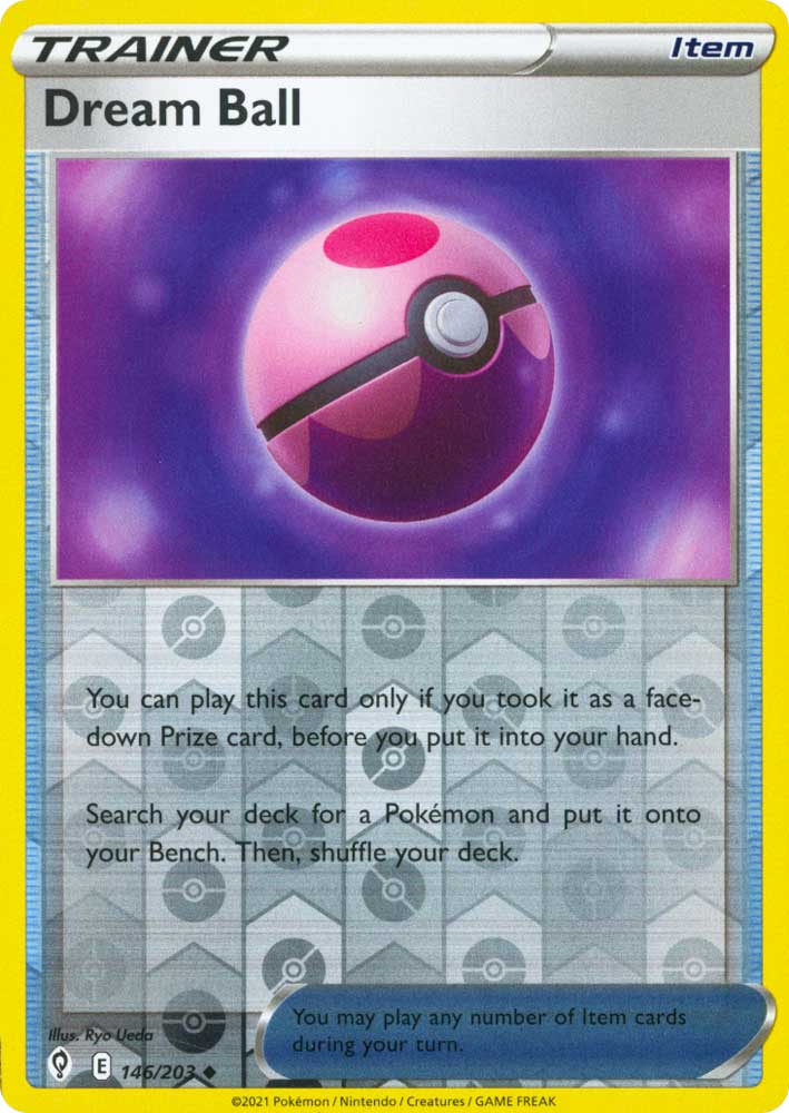 146 / 203 Dream Ball Non Comune Reverse foil (EN) -NEAR MINT-