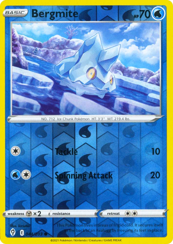 044 / 203 Bergmite Comune Reverse foil (EN) -NEAR MINT-