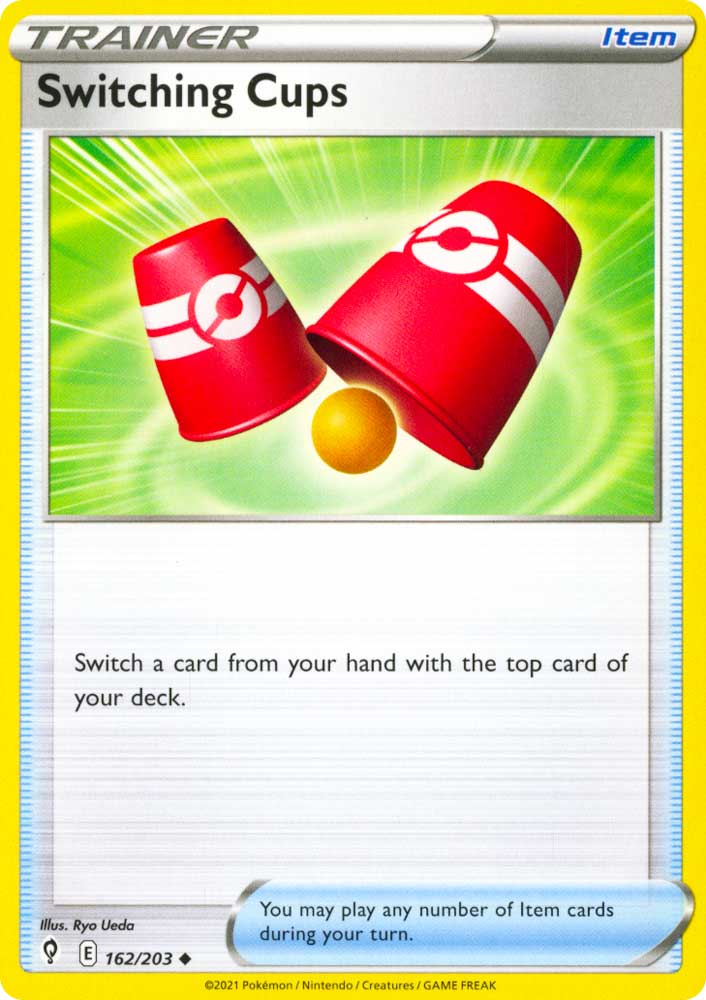 162 / 203 Swithching Cups Non Comune normale (EN) -NEAR MINT-