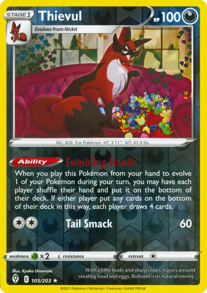 105 / 203 Thievul Rara Reverse foil (EN) -NEAR MINT-