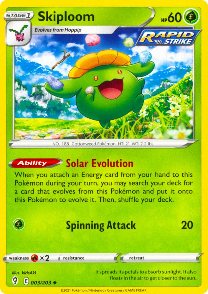 003 / 203 Skiploom Non Comune normale (EN) -NEAR MINT-