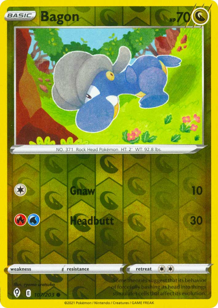 107 / 203 Bagon Comune Reverse foil (EN) -NEAR MINT-