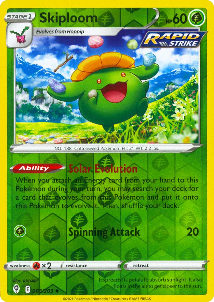 003 / 203 Skiploom Non Comune Reverse foil (EN) -NEAR MINT-