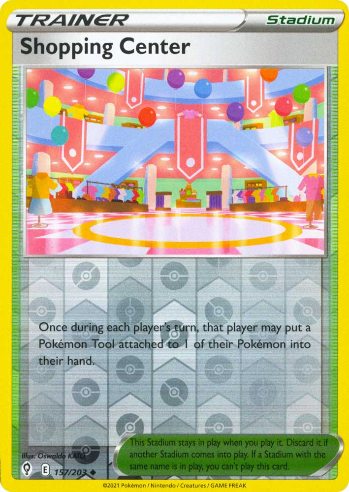 157 / 203 Shopping Center Non Comune Reverse foil (EN) -NEAR MINT-