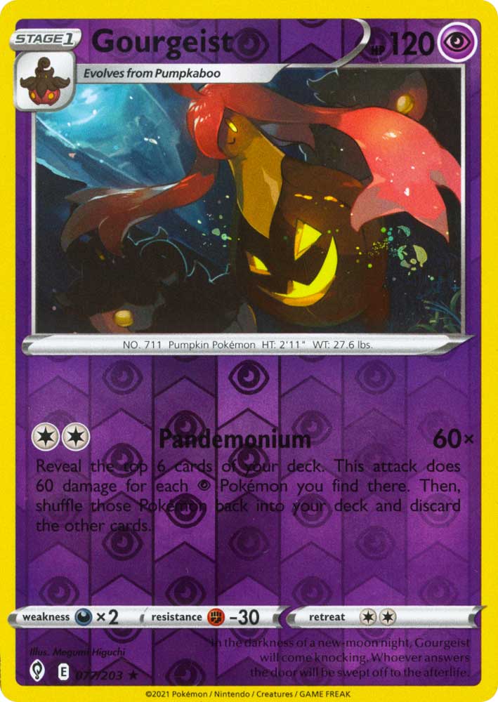 077 / 203 Gourgeist Rara Reverse foil (EN) -NEAR MINT-