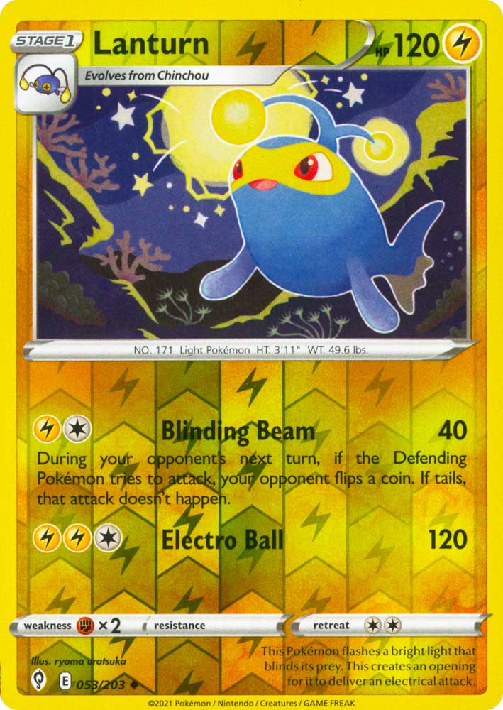 053 / 203 Lanturn Non Comune Reverse foil (EN) -NEAR MINT-