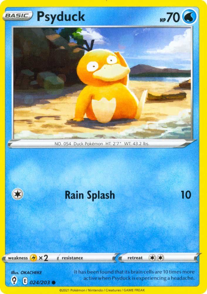024 / 203 Psyduck Comune normale (EN) -NEAR MINT-