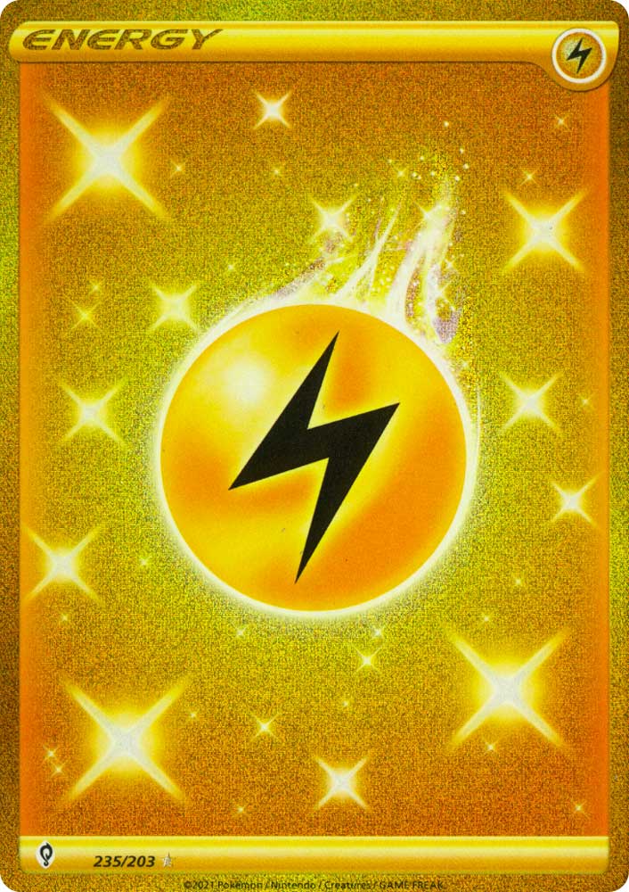 235 / 203 Lightning Energy Rara Segreta Gold foil (EN) -NEAR MINT-
