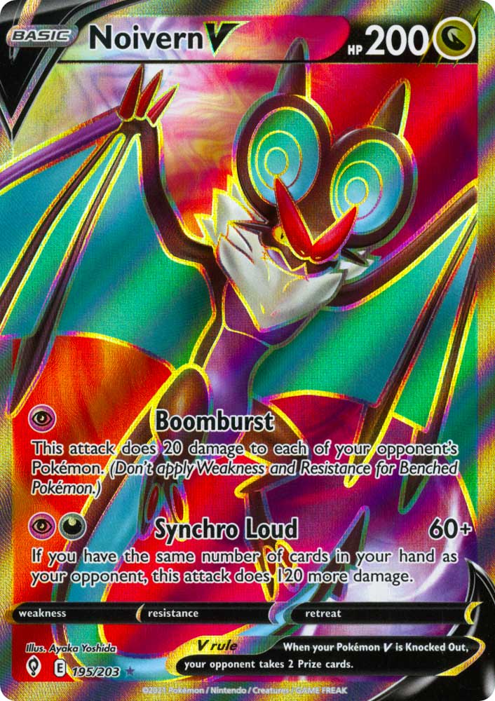 195 / 203 Noivern V Ultra Rara V Full Art foil (EN) -NEAR MINT-