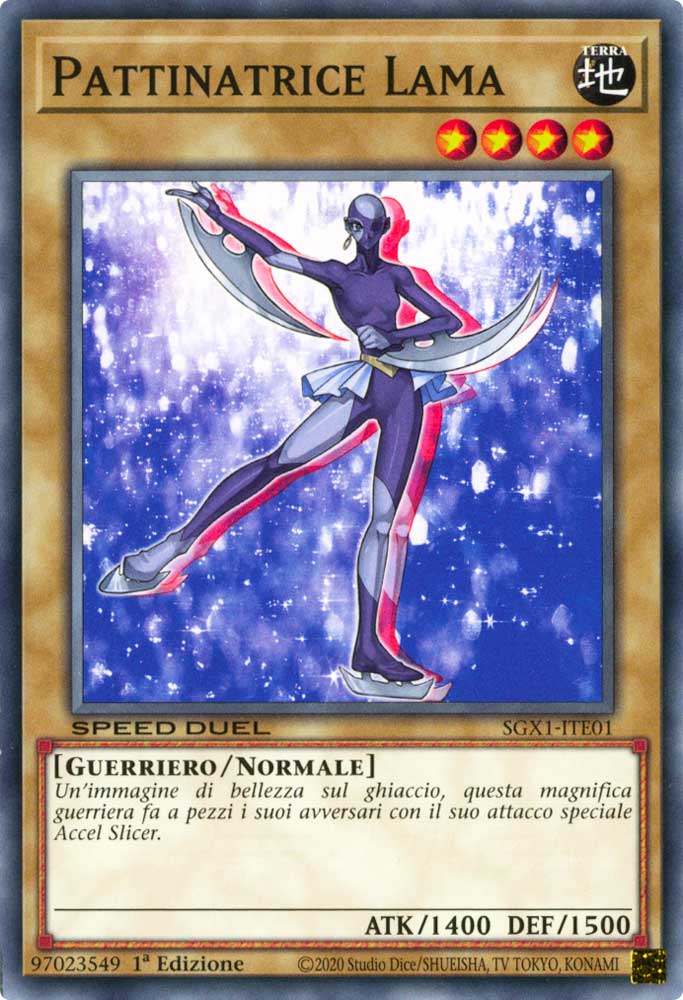 SGX1-ITE01 Pattinatrice Lama comune 1a Edizione (IT) -MINT-