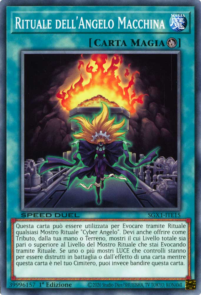 SGX1-ITE15 Rituale dell'Angelo Macchina comune 1a Edizione (IT) -MINT-