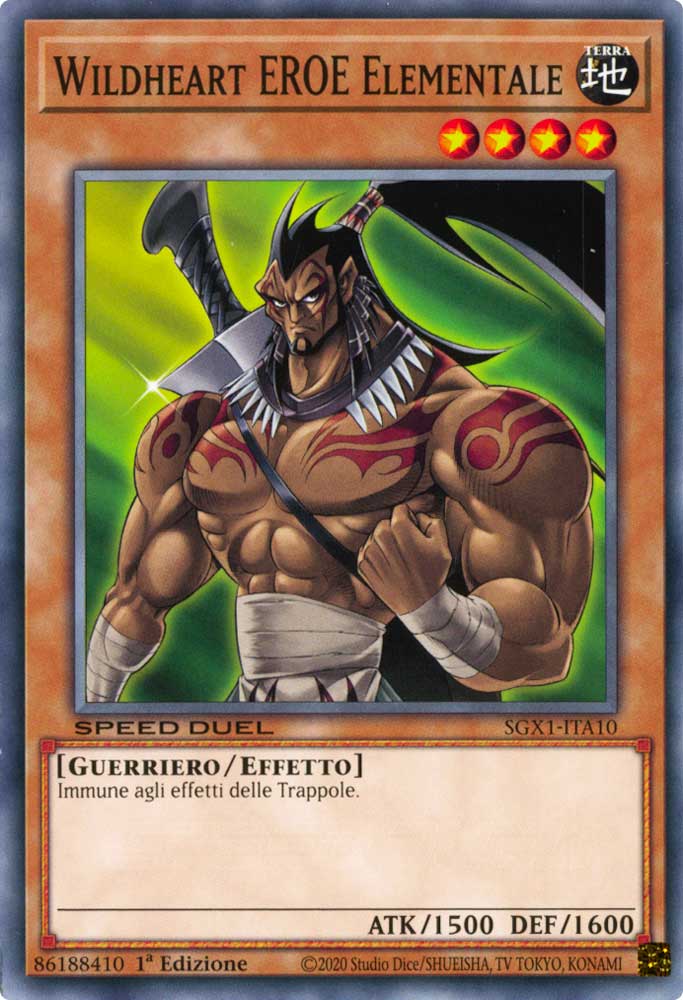 SGX1-ITA10 Wildheart EROE Elementale comune 1a Edizione (IT) -MINT-