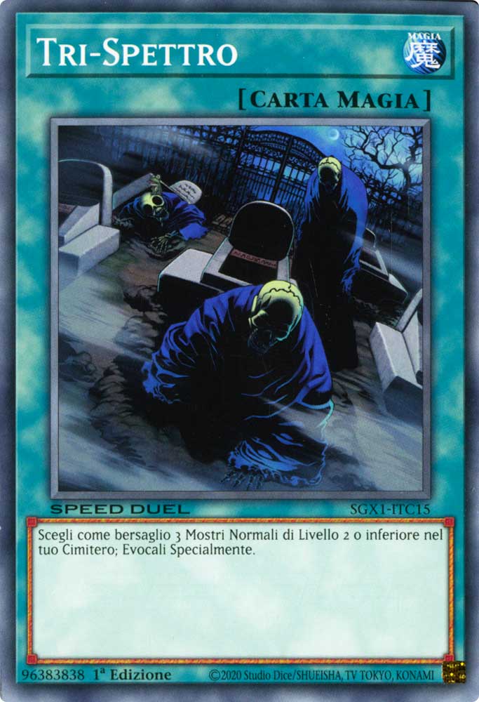 SGX1-ITC15 Tri-Wight comune 1a Edizione (IT) -MINT-