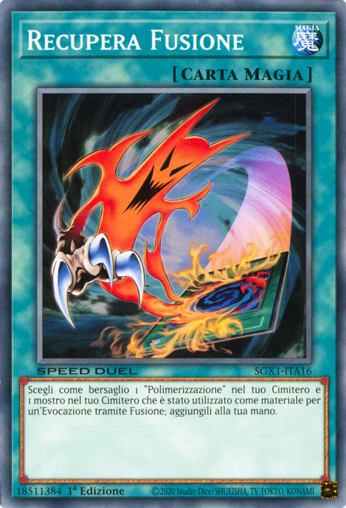 SGX1-ITA16 Recupera Fusione comune 1a Edizione (IT) -MINT-