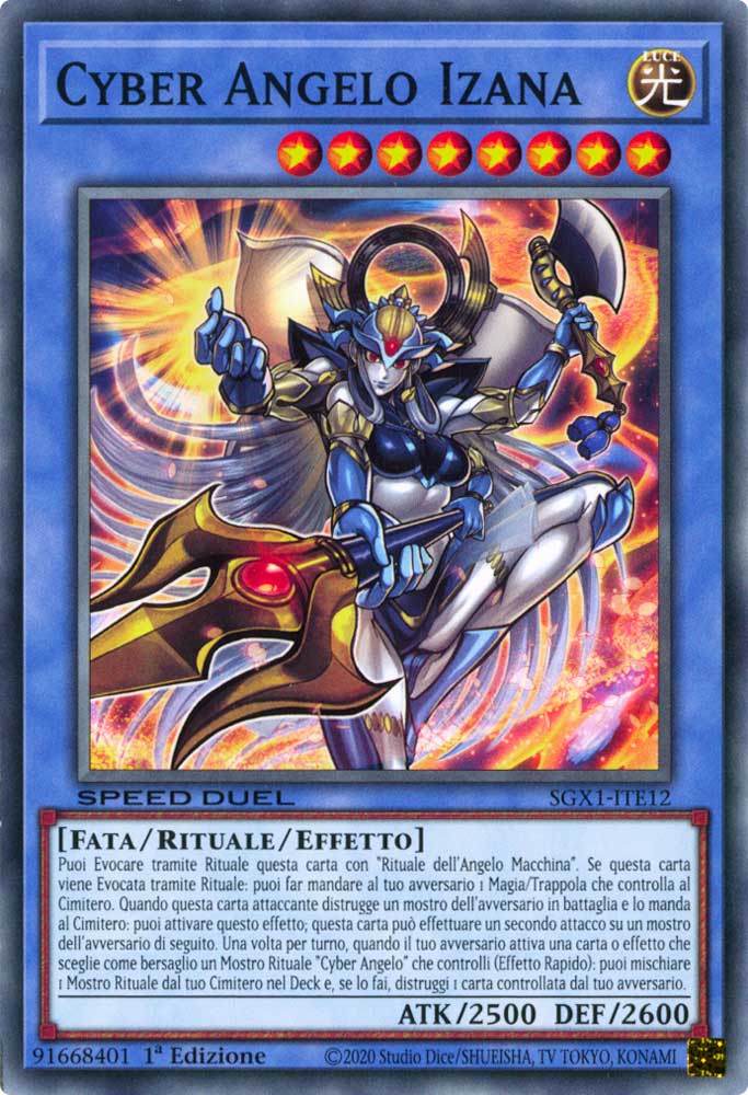 SGX1-ITE12 Cyber Angelo Izana comune 1a Edizione (IT) -MINT-