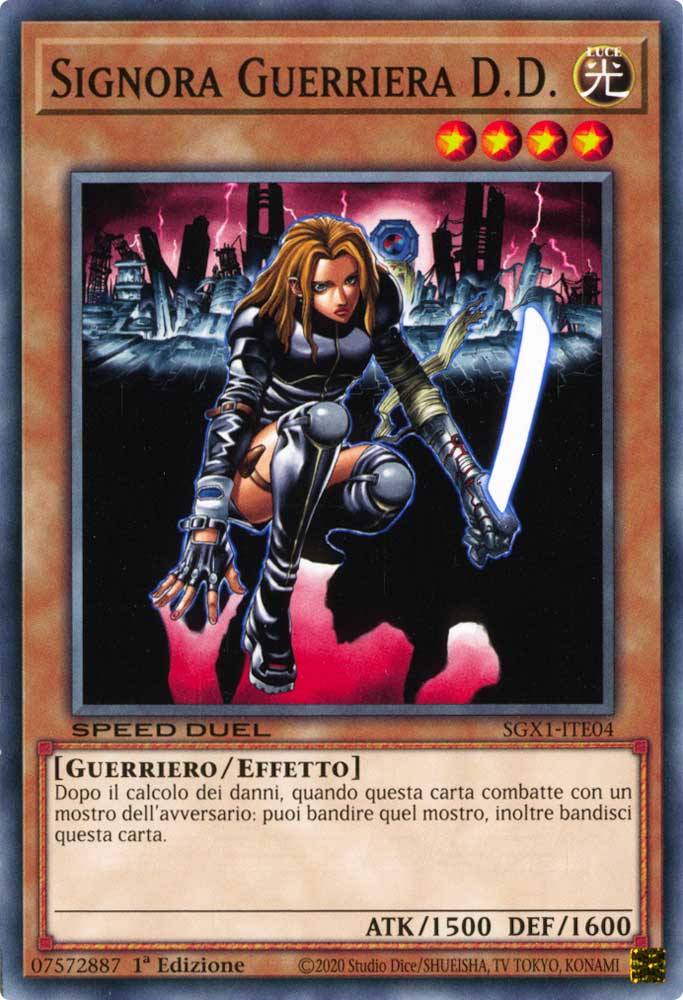 SGX1-ITE04 Signora Guerriera D.D. comune 1a Edizione (IT) -MINT-