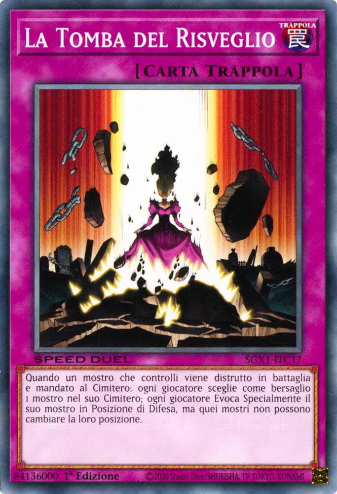 SGX1-ITC17 La Tomba del Risveglio comune 1a Edizione (IT) -MINT-