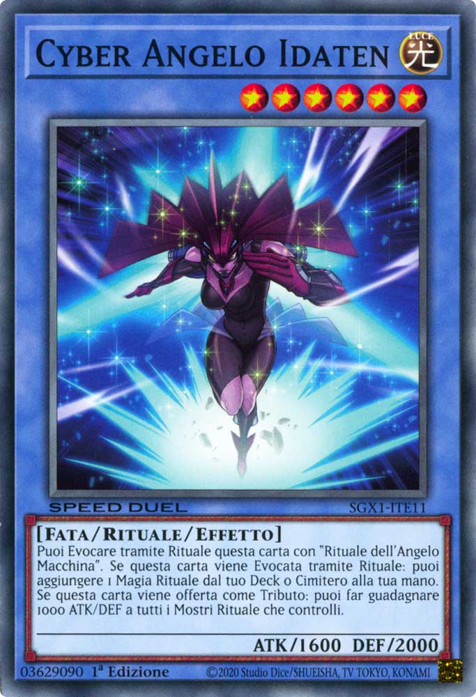 SGX1-ITE11 Cyber Angelo Idaten comune 1a Edizione (IT) -MINT-