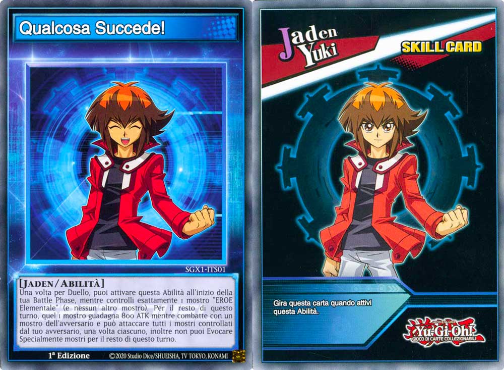 SGX1-ITS01 Qualcosa Succede! comune 1a Edizione (IT) -MINT-