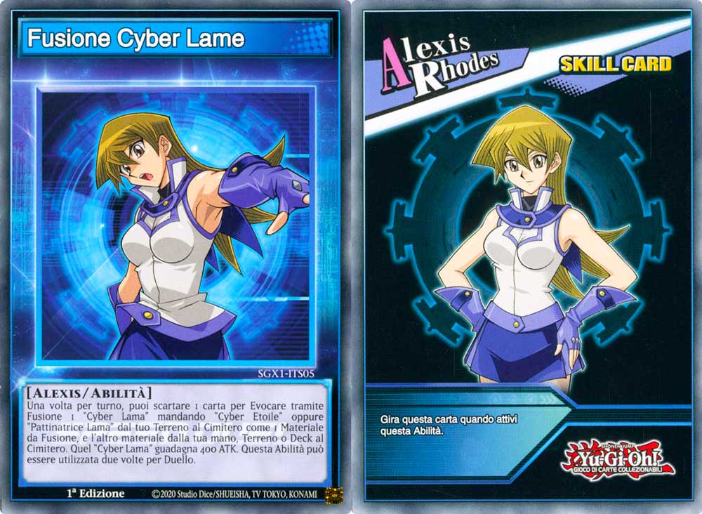SGX1-ITS05 Fusione Cyber Lame comune 1a Edizione (IT) -MINT-