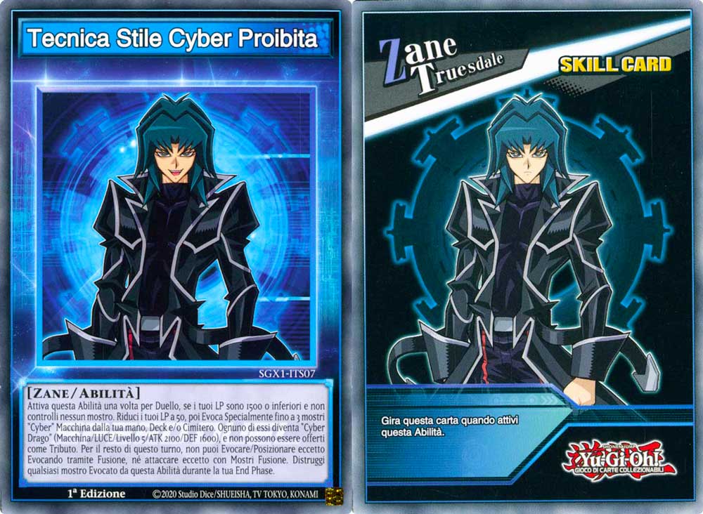 SGX1-ITS07 Tecnica Stile Cyber Proibita comune 1a Edizione (IT) -MINT-