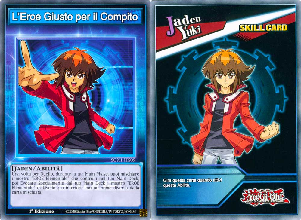 SGX1-ITS09 L'Eroe Giusto per il Compito comune 1a Edizione (IT) -MINT-