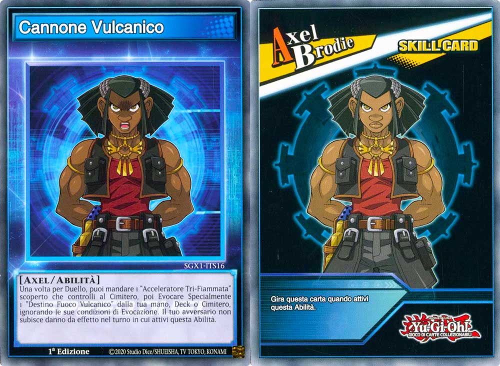 SGX1-ITS16 Cannone Vulcanico comune 1a Edizione (IT) -MINT-