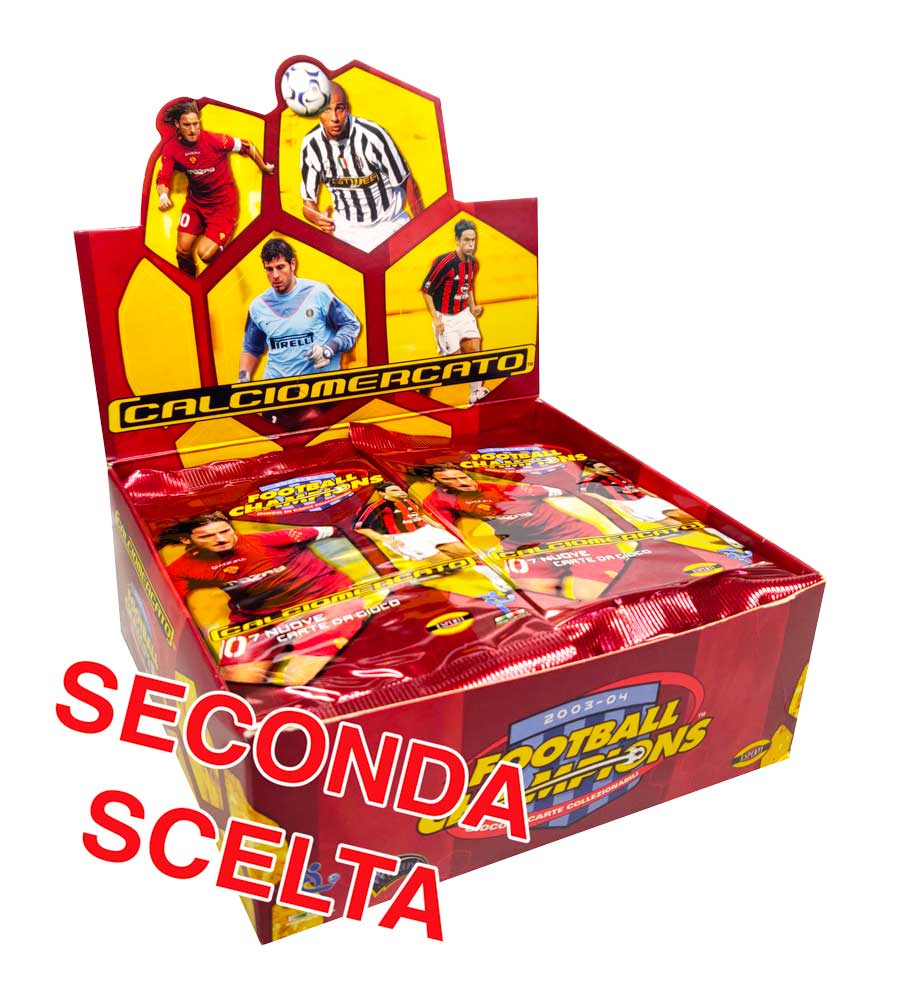 Calciomercato Serie A 2003-2004 display 36 buste (seconda scelta) (IT)