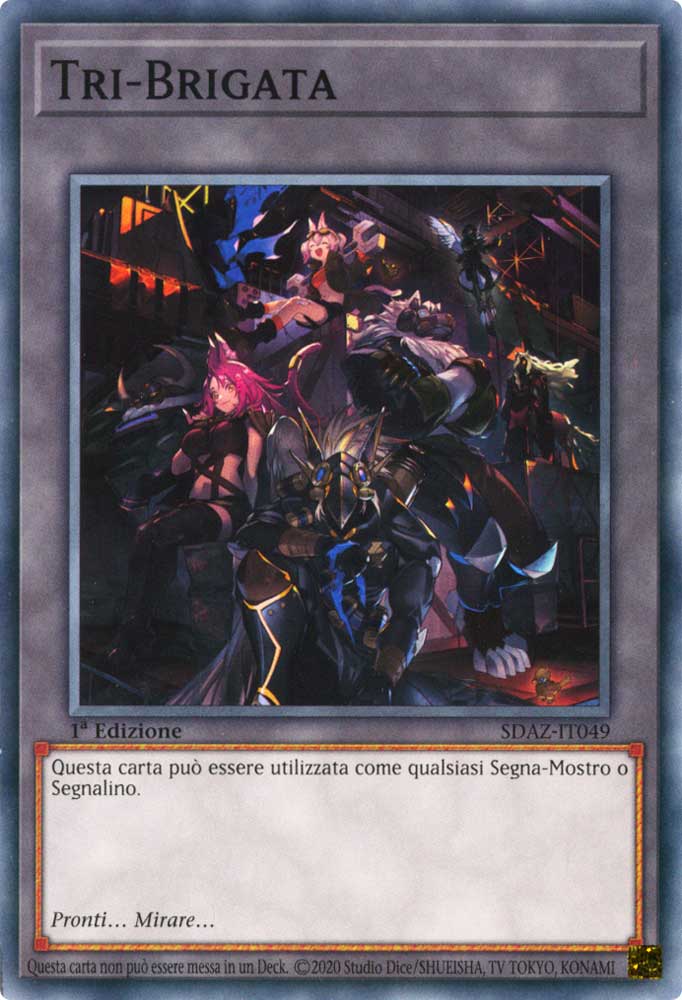 SDAZ-IT049 Tri-Brigata comune 1a Edizione (IT) -NEAR MINT-