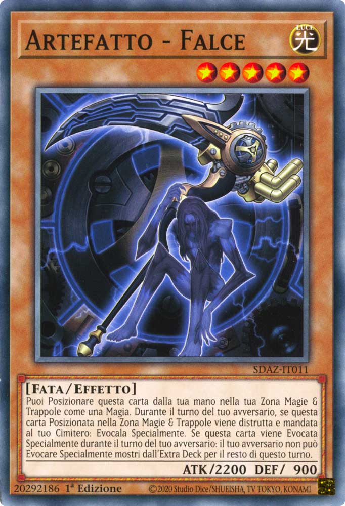 SDAZ-IT011 Artefatto - Falce comune 1a Edizione (IT) -NEAR MINT-