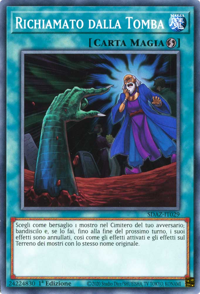 SDAZ-IT029 Richiamato dalla Tomba comune 1a Edizione (IT) -NEAR MINT-
