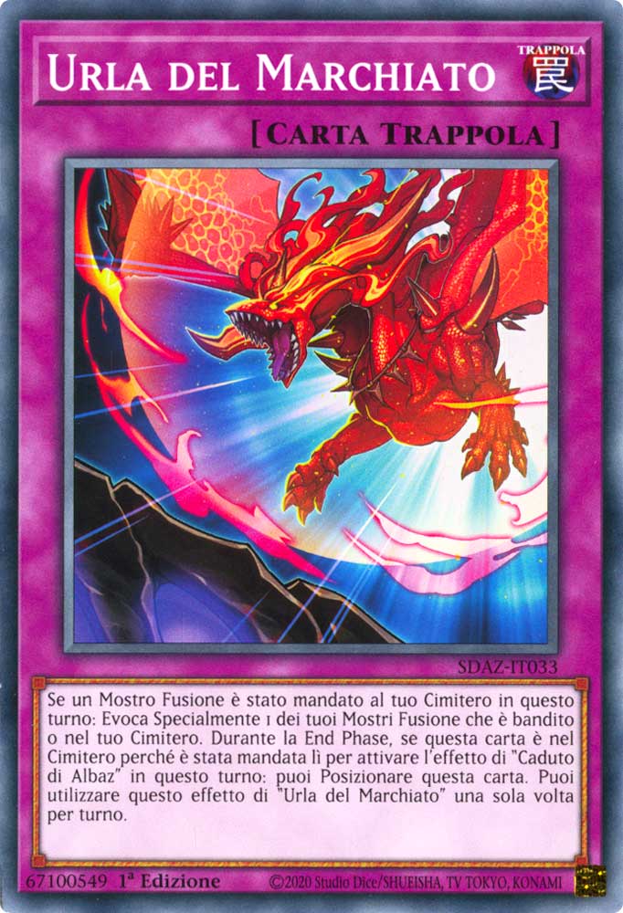 SDAZ-IT033 Urla del Marchiato comune 1a Edizione (IT) -NEAR MINT-